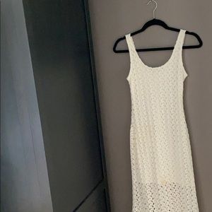 Long white dress